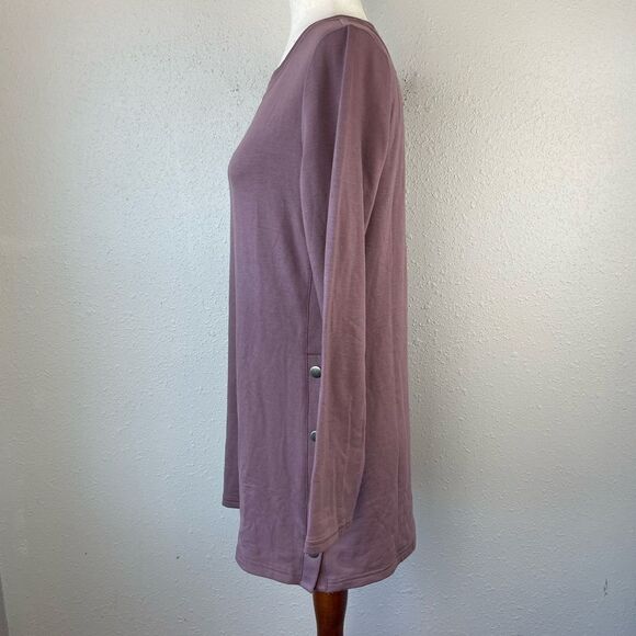 NWT Ideology Mauve Long Sleeve Top Size S - Picture 3 of 8